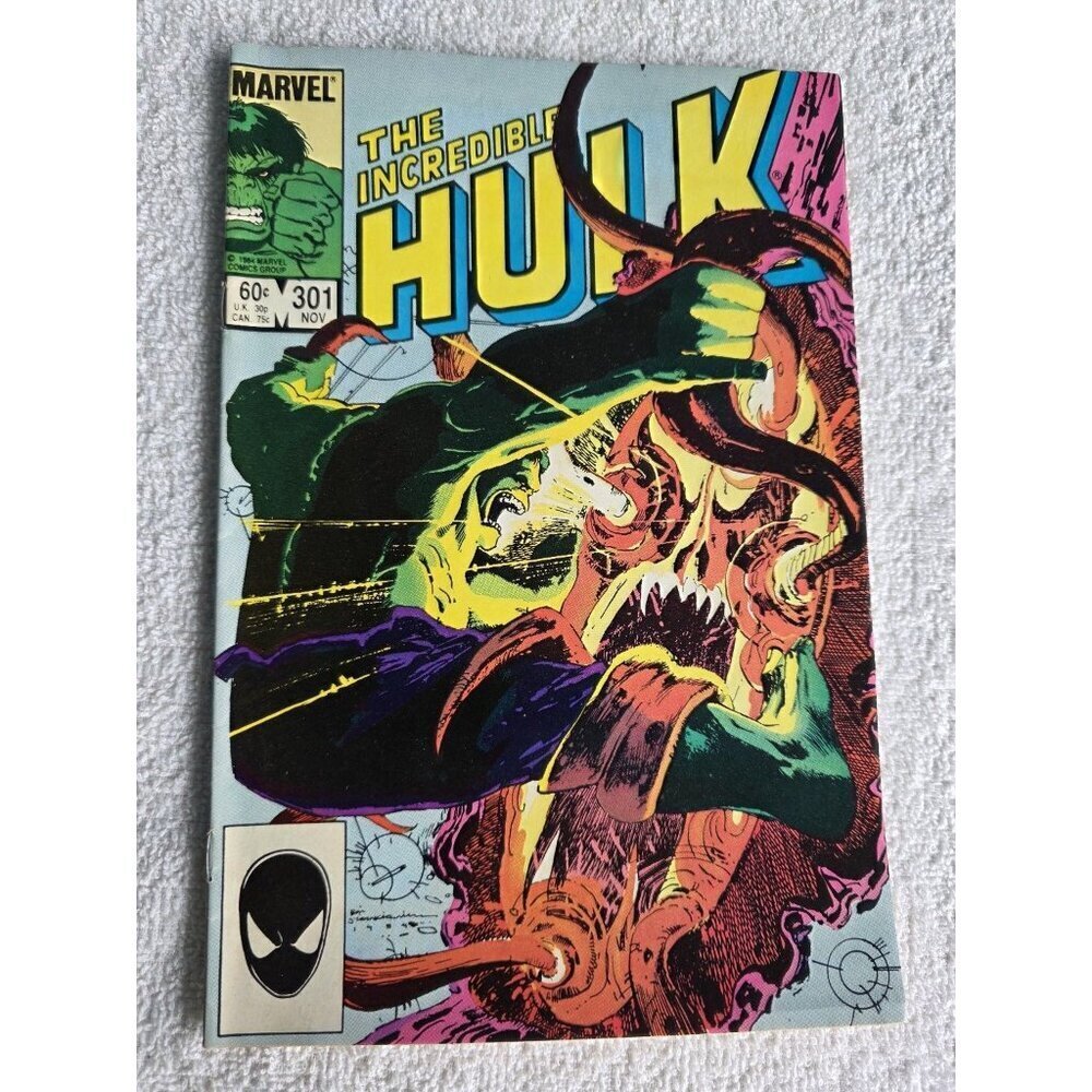 The Incredible Hulk #301 Marvel Comic Book 1984
